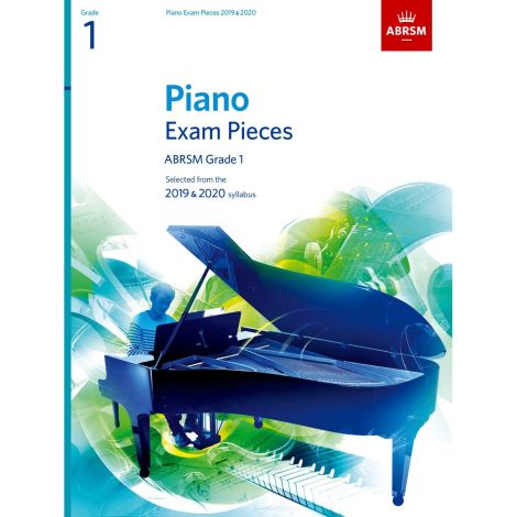 ABRSM PIANO EXAM PIECES 2019-2020 GRADE 1 BOOK ONLY