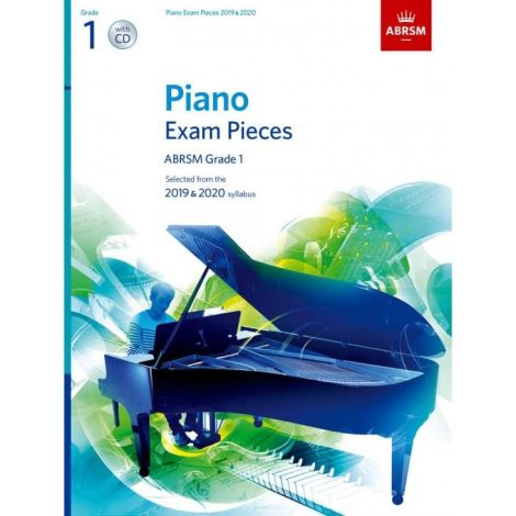 ABRSM PIANO EXAM PIECES 2019-2020 GRADE 1 BOOK AND CD