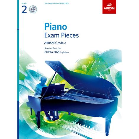ABRSM PIANO EXAM PIECES 2019-2020 GRADE 2 BOOK AND CD