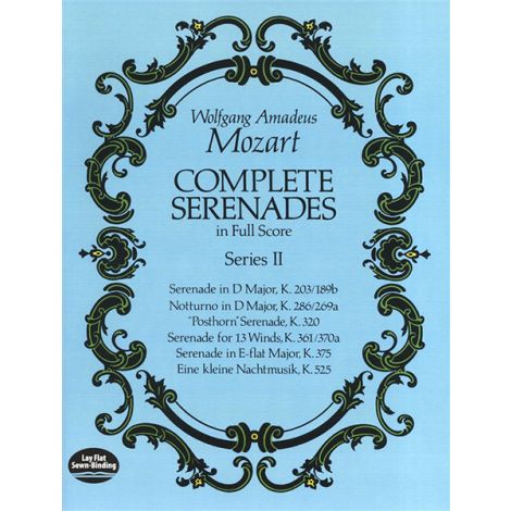 W.A. Mozart: Complete Serenades In Full Score - Series II