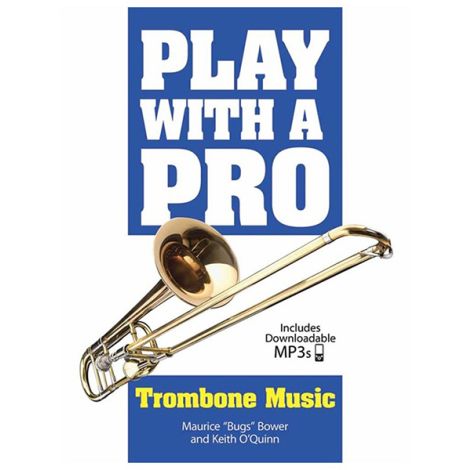 Play With A Pro: Trombone Music (Book/Online Audio)