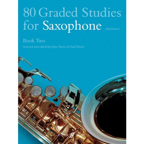 80 Graded Studies For Saxophone Book Two