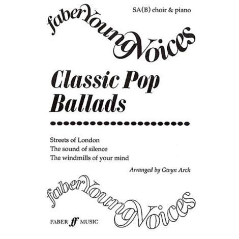 Classic Pop Ballads (SAB/Piano)