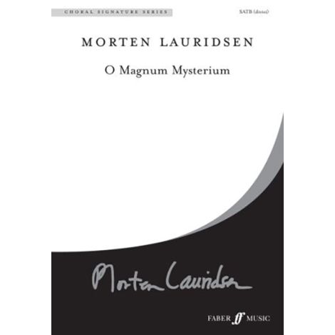 Morten Lauridsen: O Magnum Mysterium (SATB)