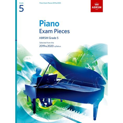 ABRSM PIANO EXAM PIECES 2019-2020 GRADE 5 BOOK ONLY