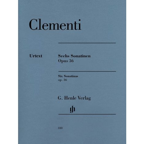 Clementi: Six Piano Sonatinas Op. 36 (Henle)