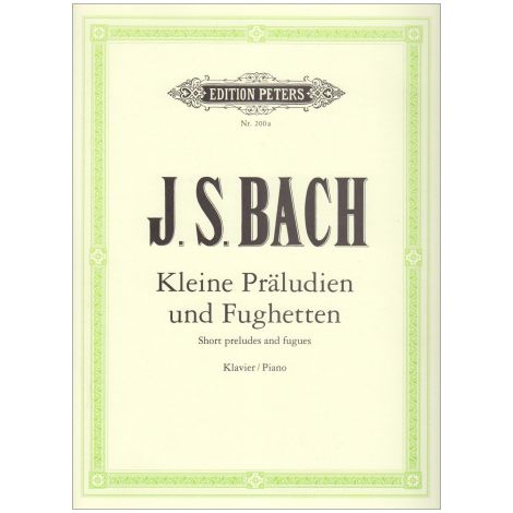 Bach: 24 Short Preludes and Fugues (Edition Peters)