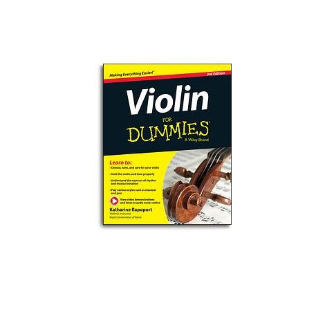Katharine Rapoport: Violin For Dummies (Book/Online Video And Audio) Third Edition