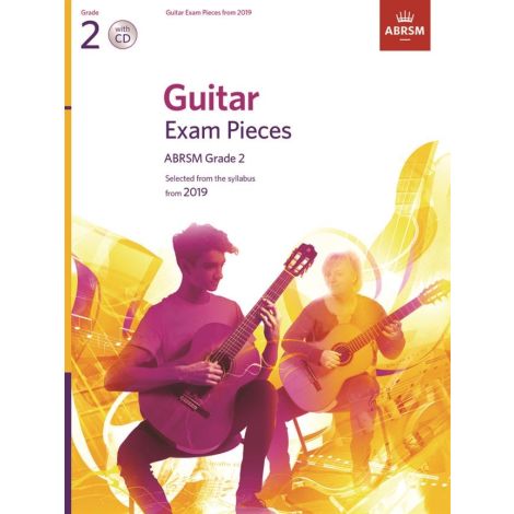 ABRSM Guitar Exam Pieces From 2019 - Grade 2 Version With CD