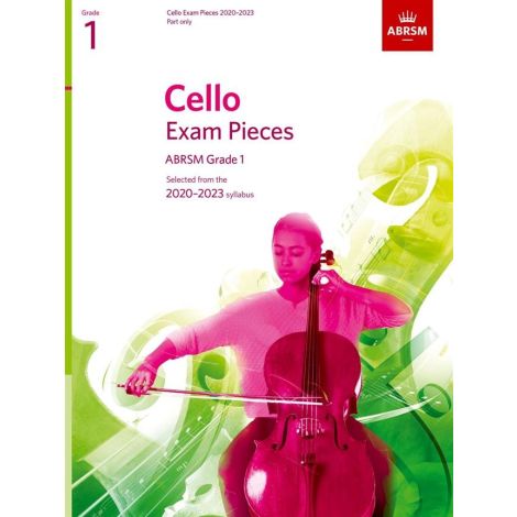 ABRSM Cello Exam Pieces 2020-2023 Grade 1 Part Only 