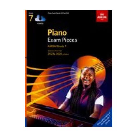 ABRSM Piano Exam Pieces 2023-2024 Grade 7 + Audio