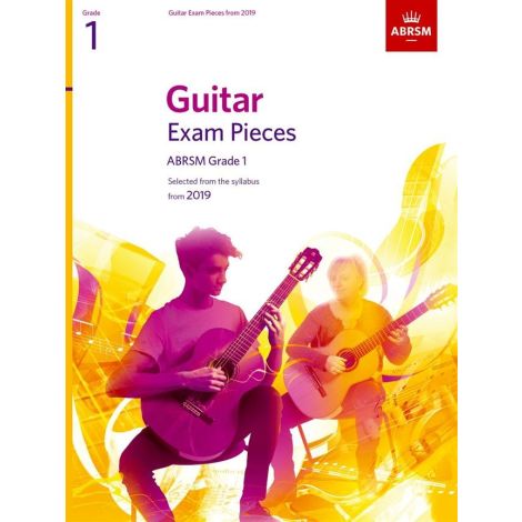 ABRSM Guitar Exam Pieces From 2019 - Grade 1 (Book) 