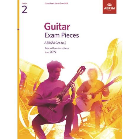 ABRSM Guitar Exam Pieces From 2019 - Grade 2 (Book) 