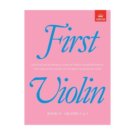 First Violin Book II Grades 2-3