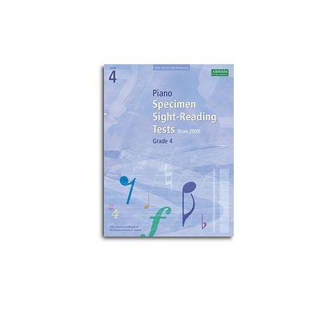ABRSM Piano Specimen Sight Reading Tests: From 2009 (Grade 4)