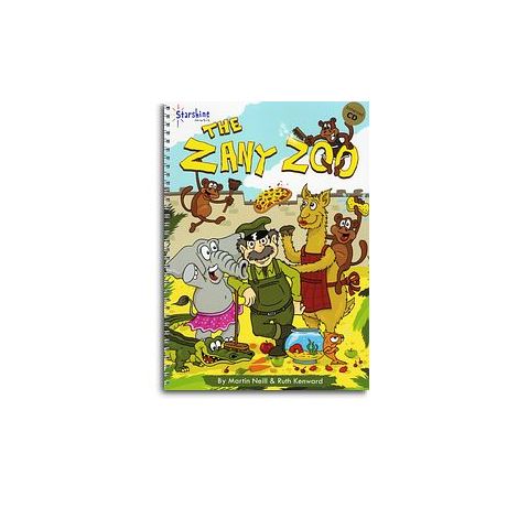 Martin Neill/Ruth Kenward: The Zany Zoo (Book/CD)