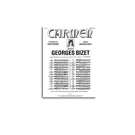 Georges Bizet: Carmen - No. 5 Seguidilla (Piano/Voice)