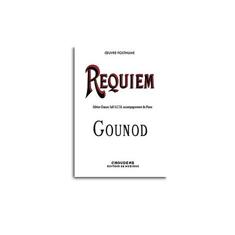 Charles Gounod: Requiem (Vocal Score)