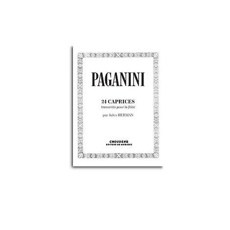 Niccolo Paganini: 24 Caprices For Solo Flute