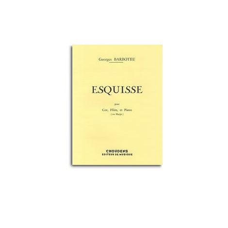 Georges Barboteu: Esquisse (Trio - Mixed)