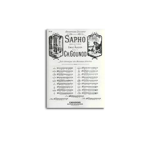 Charles Gounod/Emile Augier: Air De Sapho - No.15 Stances (Mezzo-Soprano)