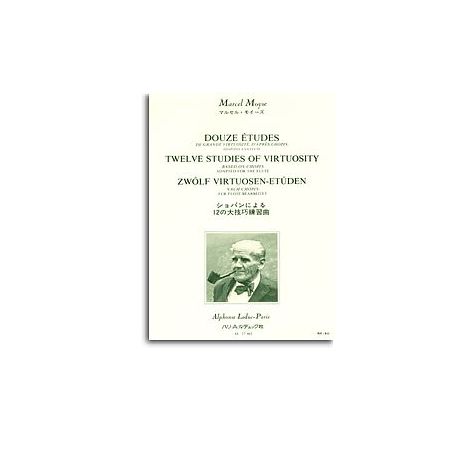Marcel Moyse: Twelve Studies Of Great Virtuosity After Chopin (Flute)