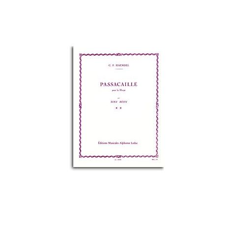 Georg Friedrich Handel: Passacaglia (Harp Solo)
