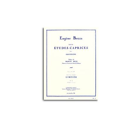 Eugene Bozza: 12 Etudes-Caprices