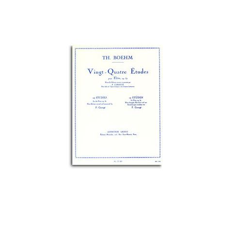 Theobald Boehm: 24 Studies For The Flute, Op.37 (Flute)
