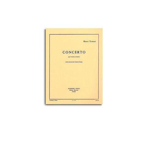 Tomasi: Concerto(Trombone Orchestre) Trombone Et Piano