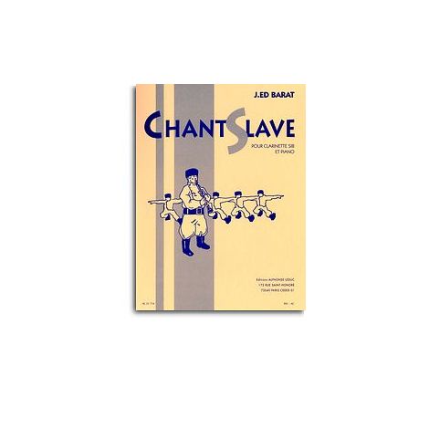 Joseph Edouard Barat: Chant Slave (Bb Clarinet/Piano)