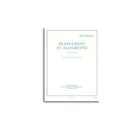Alfred Desenclos: Plain Chant Et Allegretto