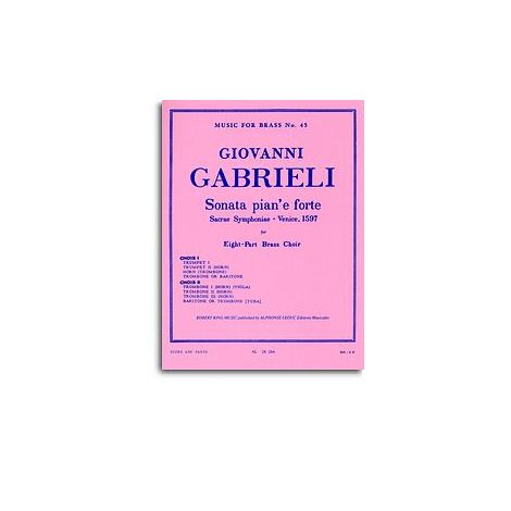 Giovanni Gabrieli: Sonata pian'e forte (8 Part Brass)
