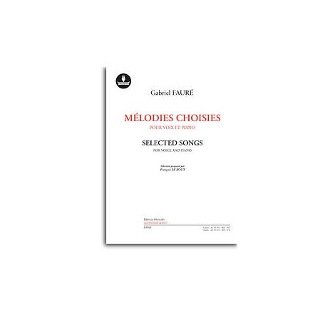 Gabriel Faure: Meludies Choisies (Book/Download Card)