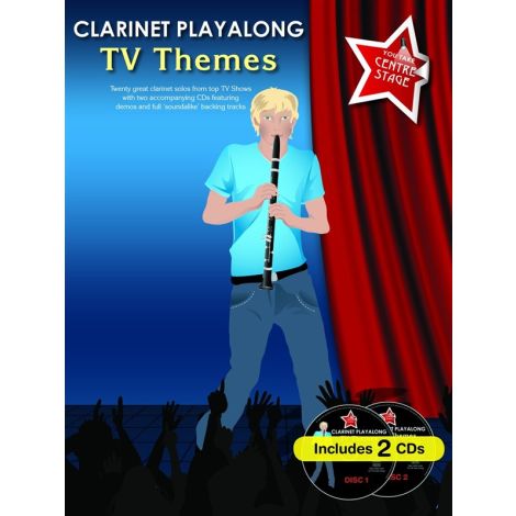 You Take Centre Stage: Clarinet Playalong TV Themes