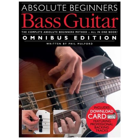 Absolute Beginners: Bass Guitar - Omnibus Edition (Book/Audio Download)