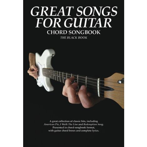 Great Songs For Guitar - Black Book