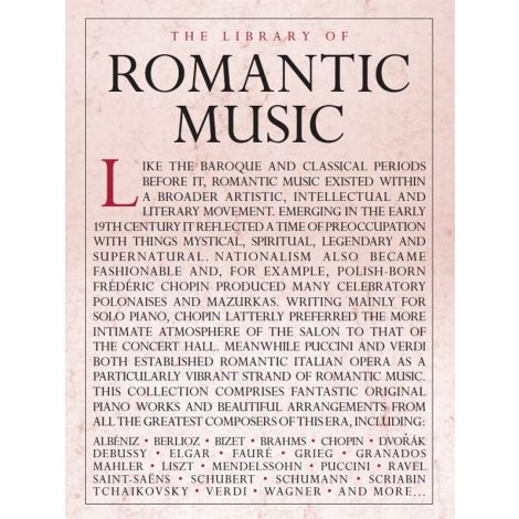 The Library Of Romantic Music