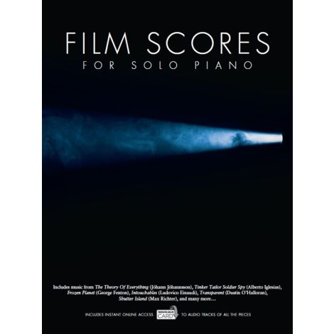 Film Scores For Solo Piano (Book/Audio Download)
