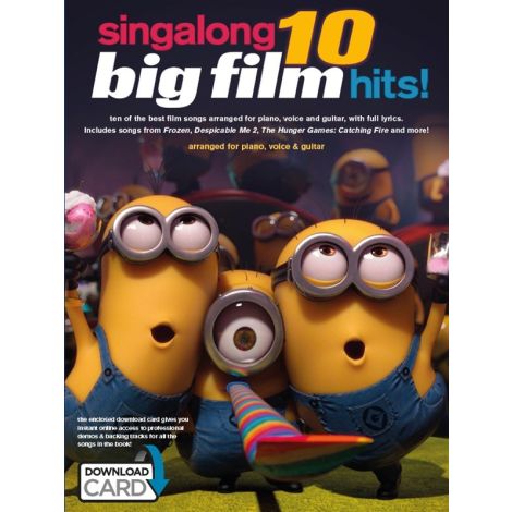 Singalong: 10 Big Film Hits (Book/Audio Download)