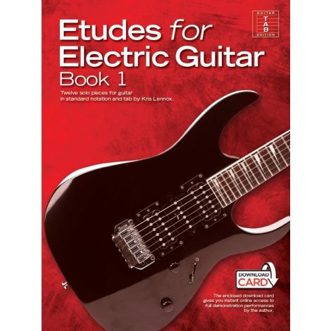 Kris Lennox: Etudes For Electric Guitar (Book/Audio Download)