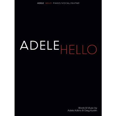Adele: Hello (Piano, Vocal & Guitar)