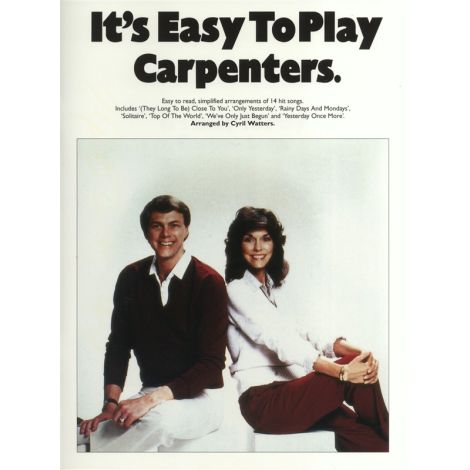 It's Easy To Play The Carpenters