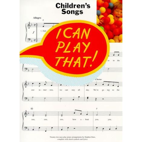 I Can Play That! Children's Songs