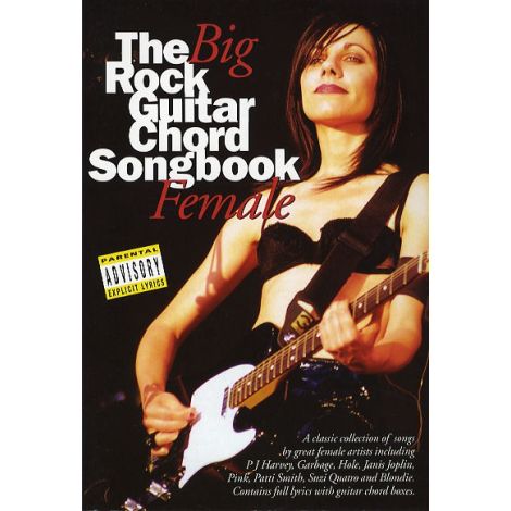 The Big Rock Guitar Chord Songbook: Female