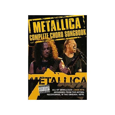 Metallica: Complete Chord Songbook - The Later Years