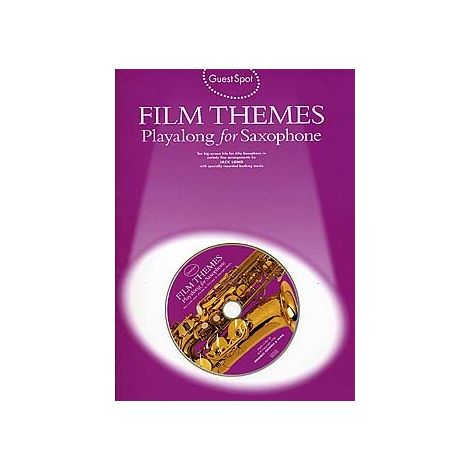 Guest Spot: Film Themes Playalong For Saxophone