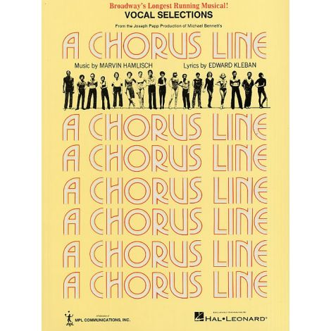 Marvin Hamlisch: A Chorus Line - Vocal Selections