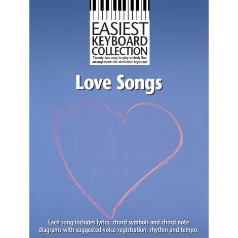 Easiest Keyboard Collection: Love Songs