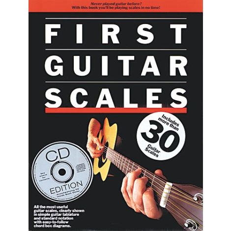 First Guitar Scales (Book/CD)